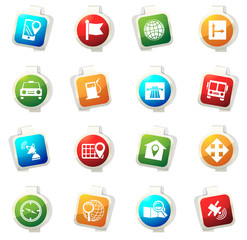 Navigation icons