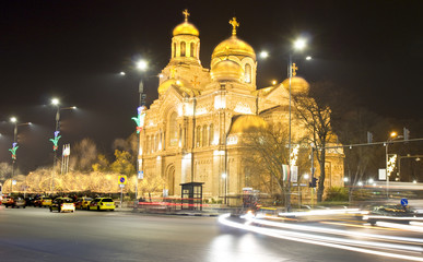 Fototapeta na wymiar Christmas in Varna