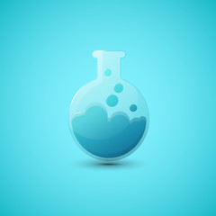 Chemical laboratory flask