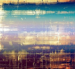 Abstract grunge background or old texture. With different color patterns: yellow (beige); brown; purple (violet); blue
