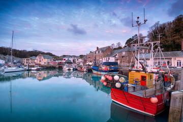 Sunrise Over Padstow Harbour