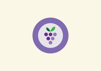 Grape Juice - Fruit Store Logo