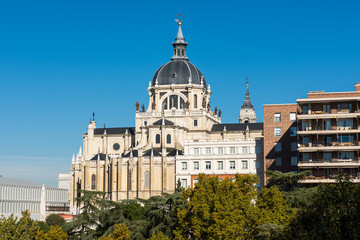 Obraz premium katedra w Madrycie