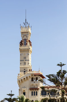 Montaza Palace in Alexandria, Egypt.