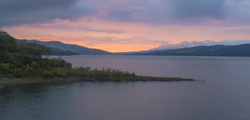 Fototapeta na wymiar Great Sunset In Costa Rica