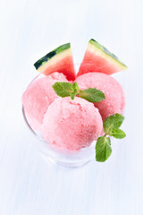Watermelon sorbet