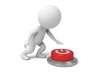 The 3D guy and a red button