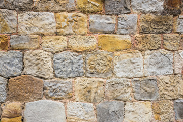 brick  and stone wall background