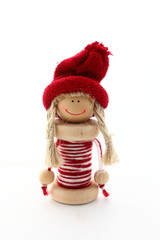 Petite fille en bobine