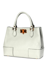 Women's handbag on a white background