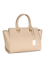 Women's handbag on a white background