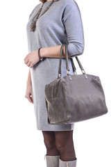 woman with handbag