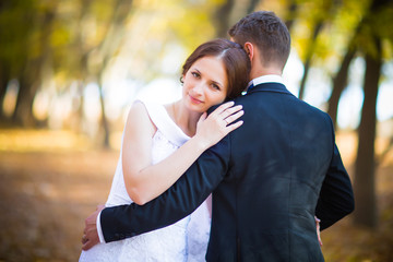 Naklejka premium wedding photography is very beautiful couple