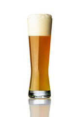 glass of wheat beer