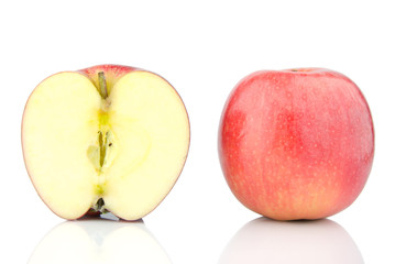 Apple on isolated