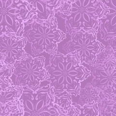 Fototapeta na wymiar Seamless snowflakes pattern