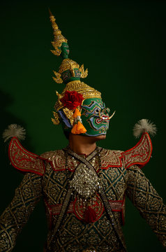 Ravana dance acting Thai style  