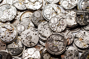 texture of clockworks