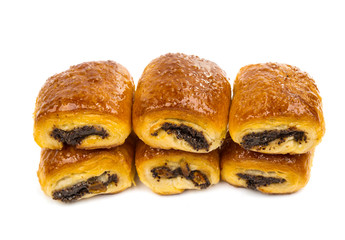 pastries filled with poppy and raisins