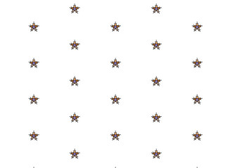 Pattern of stars in soft Browns.