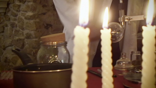 Alchemist lab pan front