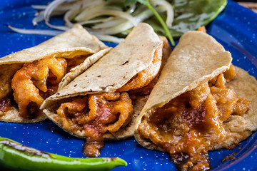 Tacos de Chicharron