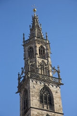 Fototapeta na wymiar Bozen steeple