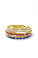 gold bracelet consisting of several parts