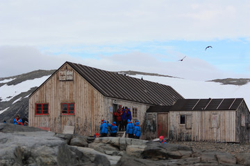 Naklejka premium Biscoe Haus- Deception Island
