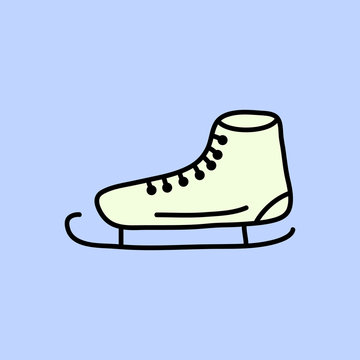 Ice skate icon.