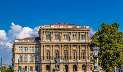 Obraz premium Streets and buildings of Budapest in Hungary