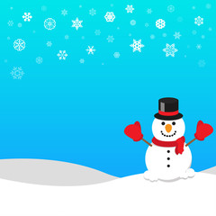 snowman vector