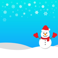 snowman vector