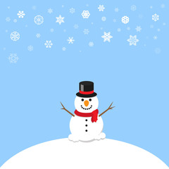 snowman vector
