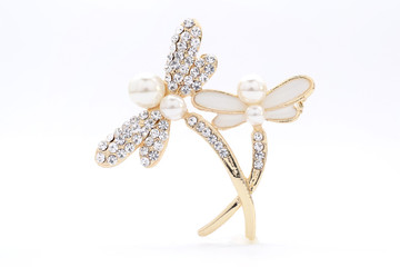 brooch in the form of dragonflies