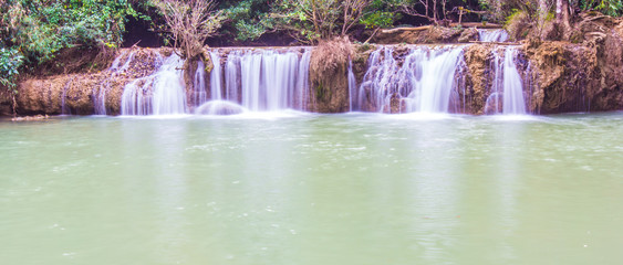 Tee lor su waterfall, in Thailand