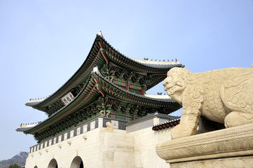 Naklejka premium Gyeongbok Palace