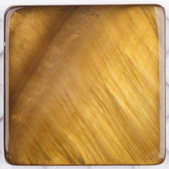 unusual natural nacreous plate ocher brown