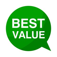 Green Speech Bubble best value