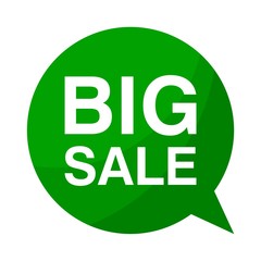 Green Speech Bubble big sale