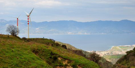 Stretto di Messina - panoramica