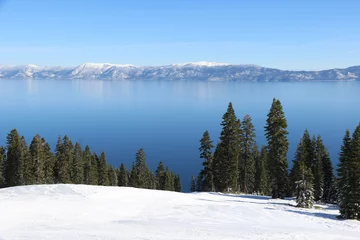 Abwaschbare Fototapete Travel: Lake Tahoe - Homewood resort © mbennett