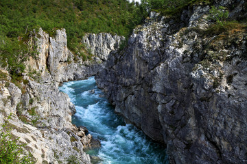 Beautiful Canyon in Norway, Silfar canyon