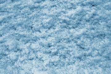 Background of snow. Winter landscape.