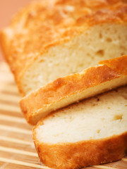 Homemade bread with baking powder