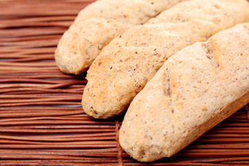 Homemade baguettes