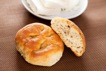 Homemade small breads