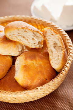 Homemade small breads