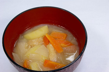 野菜の味噌汁 