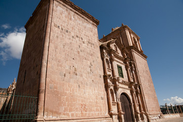Obraz premium Santiago de Pupuja Church - Pucara - Peru
